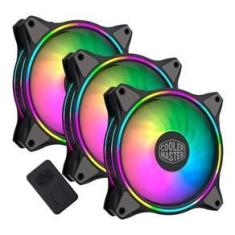 Imagem de Watercooler Cooler Master Masterfan MF120 Halo RGB 3IN1 Loop Duplo MFL-B2DN-183PA-R1