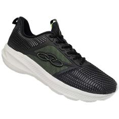 Imagem de Tênis Olympikus Orion Masculino - Preto/Verde-Masculino
