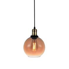 Imagem de Pendente Vintage Vidro Âmbar Globe Blumenau Bege