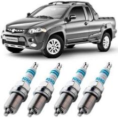 Imagem de Jogo Vela De Ignição Fiat Strada 1.8 2003 A 2010 Bosch