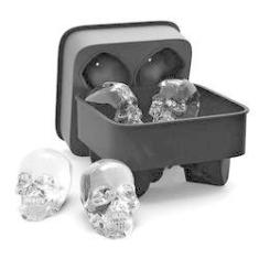 Imagem de Forma De Gelo 3D Caveiras