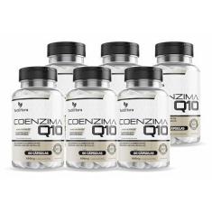 Imagem de 6x Coenzima Q10 200mg Por Porção (Ubiquinona) 60 Capsulas Tuttiflora