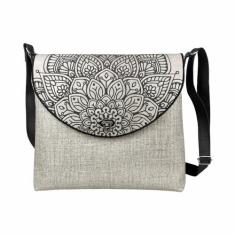 Imagem de Bolsa Feminina Transversal Média Mandala Magicc Bolsas B-226