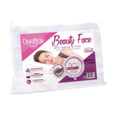 Imagem de Travesseiro Antirrugas Anti Envelhecimento Beauty Face 50x70x14cm C/ Capa De Cetim - Duoflex