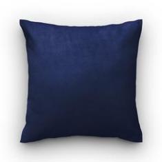 Imagem de Capa de almofada VivaIN suede azul marinho
