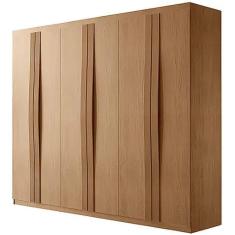 Imagem de Guarda Roupa Grecia Casal 6 Portas 2 Gavetas Rufato Cor Naturale