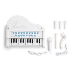 Imagem de Piano Teclado Brinquedo Infantil Com Microfone - Bhstore