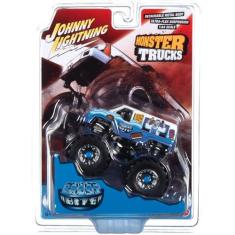 Imagem de Miniatura - 1:64 - Frost Bite Monster Truck Black - Monster Trucks - Johnny Lightning JLSP308