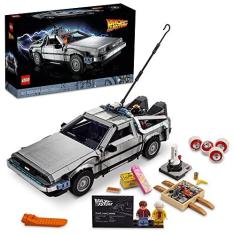 Imagem de 10300 LEGO® Máquina do Tempo de Volta ao Futuro; Kit de Construção para Adultos (1872 peças)