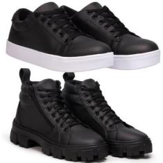Imagem de Kit Tênis + Bota Feminina-Feminino