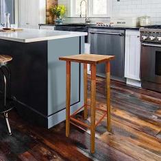 Imagem de BANQUETA BISTRO INDUSTRIAL COLORS FERRO E MADEIRA MACIÇA - COBRE