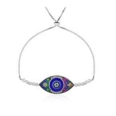 Imagem de Pulseira Shambala olho grego