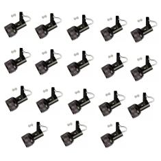 Imagem de Kit 18 Spot Trilho Perfilado Eletro Calha Par20 Bulbo Ol1