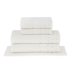 Imagem de Jogo de Toalhas Buddemeyer Crystal Banho Bege 5 peças