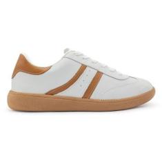 Imagem de Tênis Usaflex Feminino Clássico Em Couro Conforto Casual AJ0209-Feminino