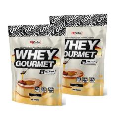 Imagem de Kit 2X Whey Protein Gourmet 907g Refil - FN Forbis Nutrition-Unissex
