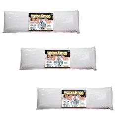 Imagem de Kit com 3 Travesseiros Nasa Modelo de Corpo - MarcByan