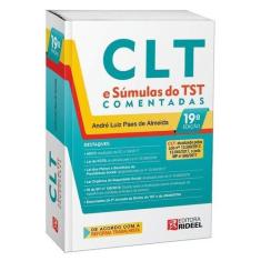 Imagem de CLT e Súmulas do TST Comentadas - André Luiz Paes De Almeida - 9788533952355