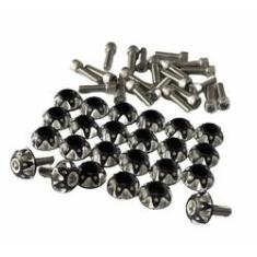 Imagem de Kit New Black Chrome Acabamento Billet Cofre Paralama