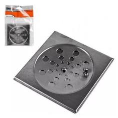 Imagem de Ralo Inox Quadrado 10 x 10 cm Bestfer