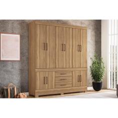Imagem de Guarda Roupa 10 Portas E 3 Gavetas New Murano Amendola Demobile