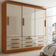 Imagem de Guarda-Roupa Casal Fortaleza 3 Portas 9 Gavetas