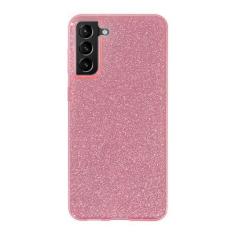 Imagem de Capa com glitter premium para samsung galaxy, s21 ultra s23 s22 s20 fe s10 e s9 plus a51 a71 a52 a72 a50 a70 a21s a40 a53, rosa, para a40