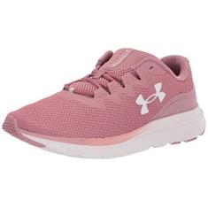 Imagem de Under Armour Tênis de corrida feminino Charged Impulse 3, Elixir rosa/elixir rosa/branco, 38