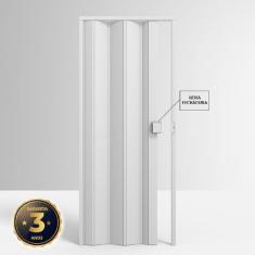 Imagem de Porta de PVC Sanfonada 210x60cm Permatti	Branco Branco