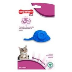 Imagem de Brinquedo para Gato com Catnip Odontopet Cat Mouse Azul