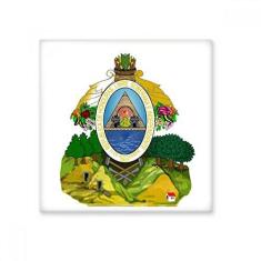 Imagem de Decalque brilhante de ejo de cerâmica com emblema nacional da América do Norte de Honduras