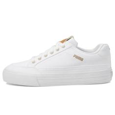 Imagem de PUMA Tênis feminino clássico Vulc First Class, Puma Branco/Ouro PUMA, 37