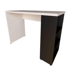 Imagem de Escrivaninha Corp Branca E Preta 110 Cm
