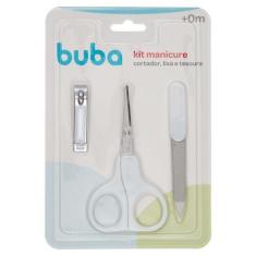 Imagem de Kit Manicure Bebê Infantil Cortador Tesoura Lixa Unha Buba