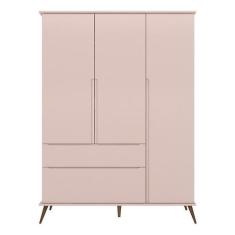 Imagem de Guarda Roupa Infantil Retr  Alice 3 Portas E 2 Gavetas - Pr B