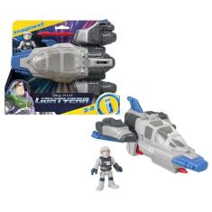Imagem de Boneco Disney Pixar Buzz Lightyear Com Nave Exploradora de Hipervelocidade XL-01 - Imaginext - Mattel - HGT29