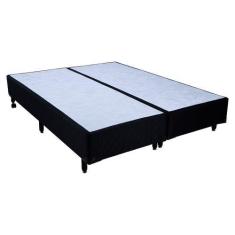 Imagem de Cama Box Queen Size Simples Mega Colchões Black - 158X198