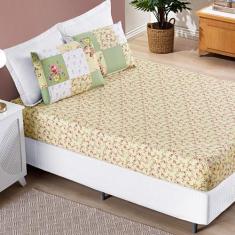 Imagem de Jogo De Lençol King 3P Lençol De Elástico Bouti Micropercal - Nathalia