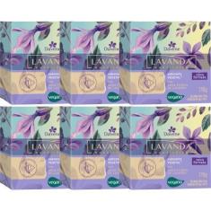 Imagem de 6Un Sabonete Vegetal Lavanda Brasileira 170G Davene