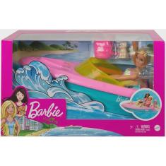 Imagem de Boneca Barbie Passeio De Barco Com o Pet - Mattel GRG30