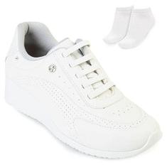 Imagem de Tênis Kolosh C1811 Sneaker Plataforma Anabela Elastico Feminino