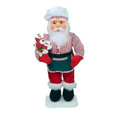Imagem de Boneco Natal Papai Noel Confeiteiro Natalino 50cm