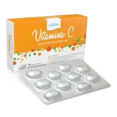Imagem de Kit 2 Vitamina C 500mg Ácido Ascórbico Equaliv 30 comprimidos