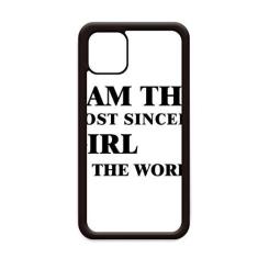 Imagem de Capa I Am The Sincere Girl para iPhone 11 Pro Max para Apple Mobile Case Shell
