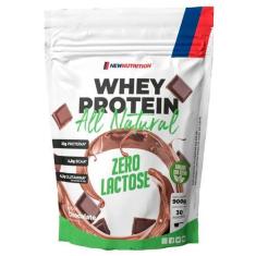 Imagem de Whey Protein Zero Lactose All Natural 900G Chocolate - New Nutrition -