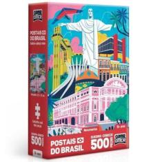 Imagem de Quebra Cabeca Postal Do Brasil Monumento 500 Pecas Nano Toyster