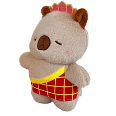 Imagem de Bicho de pelúcia Capivara,Recheado de Capivara - Brinquedo de pelúcia Kasaya Capivara Cosplay - Brinquedo macio da figura do luxuoso, boneca animal enchida huggable bonito para crianças dos adultos