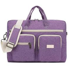 Imagem de Bolsa de ombro para laptop 15.15.2 cm mulheres homens impermeável 40.6 cm bolsas para computador mulheres negócios escritório pasta pasta 35.6 cm capa