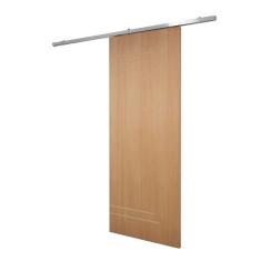 Imagem de Porta De Correr P- Verniz Frisada Kit Alumínio F05 - 210x70