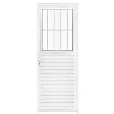 Imagem de Porta postigo de abrir - l25 branco - 2,10 x 0,70 esquerda - ALFA ESQU